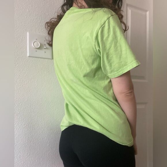 Vintage‎ Y2K Be Green Earth Day Frog Graphic Tshirt Size Medium - Picture 4 of 4